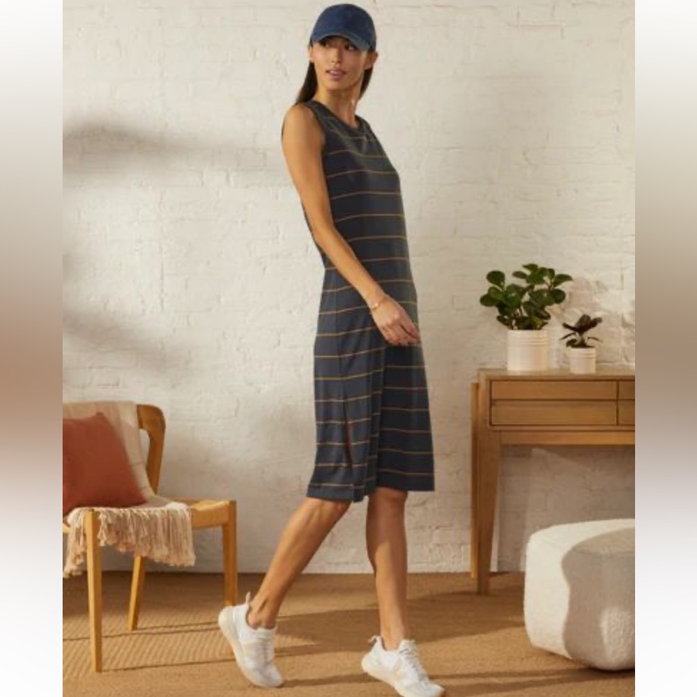 UpWest Striped Tank Dress